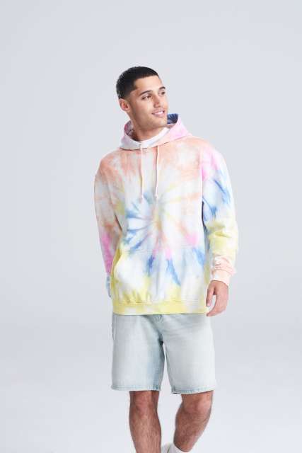 JUST HOODS AWJH022 TIE-DYE HUDICA