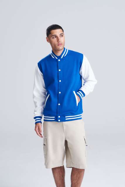 JUST HOODS AWJH043 VARSITY JAKNA