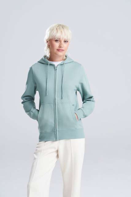 JUST HOODS AWJH050F ŽENSKA COLLEGE HUDICA S PATENTOM