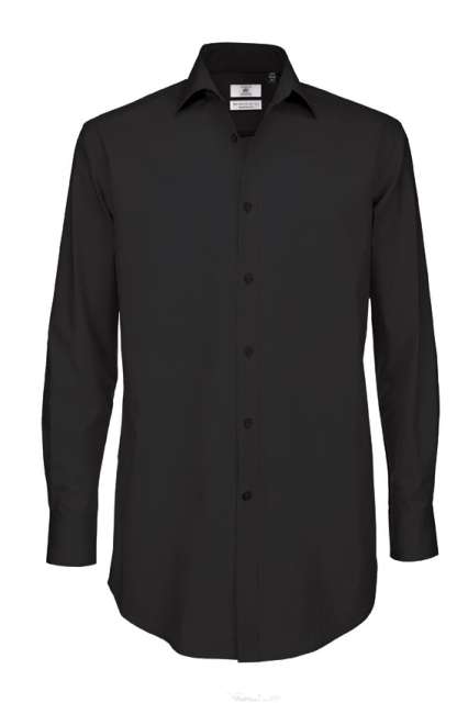 B&C BCSMP21 B&C BLACK TIE LSL /MEN