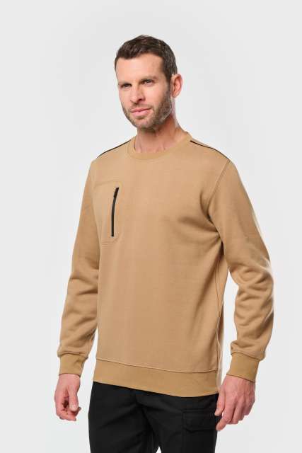 DESIGNED TO WORK WK403 UNISEX DAYTODAY DUKSERICA S KONTRASTNIM DŽEPOM