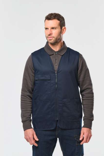 DESIGNED TO WORK WK608 UNISEX PRSLUK S VIŠE DŽEPOVA OD MJEŠAVINE PAMUKA I POLIESTERA