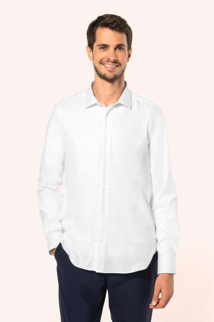 KARIBAN PREMIUM PK502 MUŠKA PINPOINT OXFORD KOŠULJA DUGIH RUKAVA