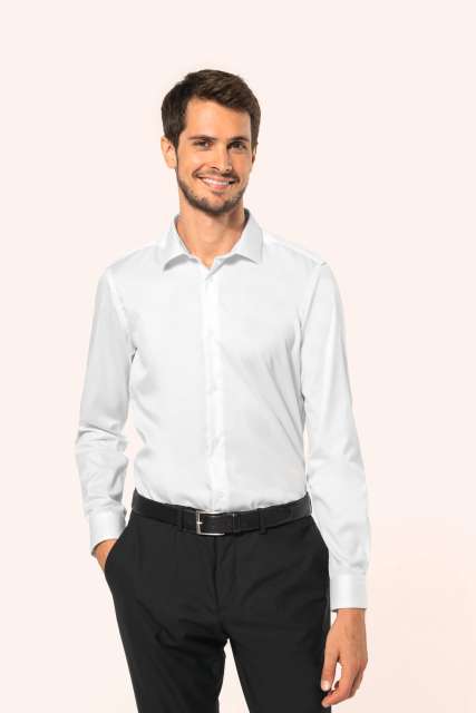 KARIBAN PREMIUM PK506 MUŠKA TWILL KOŠULJA DUGIH RUKAVA