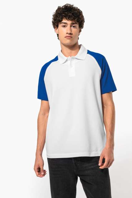 KARIBAN KA226 BASEBALL - POLO MAJICA KRATKIH RUKAVA
