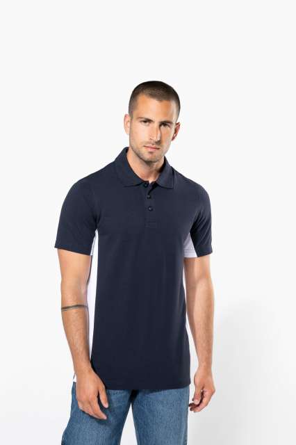 KARIBAN KA232 FLAG - DVOBOJNA POLO MAJICA KRATKIH RUKAVA