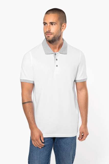 KARIBAN KA258 MUŠKA DVOBOJNA PIQUÉ POLO MAJICA