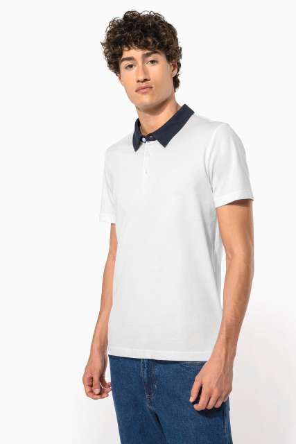 KARIBAN KA260 MUŠKA DVOBOJNA JERSEY POLO MAJICA