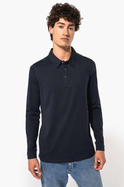 KARIBAN KA264 MUŠKA JERSEY POLO MAJICA DUGIH RUKAVA