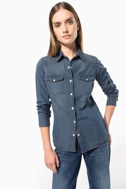 KARIBAN KA518 ŽENSKA TRAPER KOŠULJA DUGIH RUKAVA
