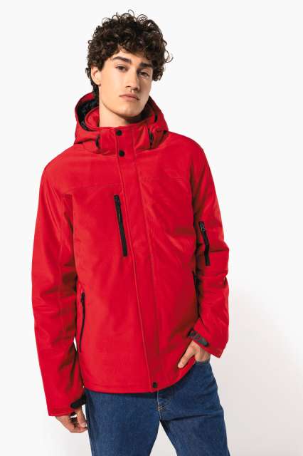 KARIBAN KA650 MUŠKA PODSTAVLJENA SOFTSHELL PARKA S KAPULJAČOM