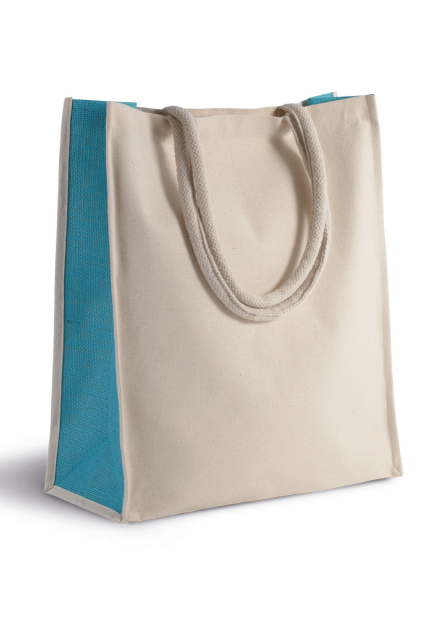 KIMOOD KI0253 PLATNENA TORBA OD PAMUKA / JUTE - 23 L