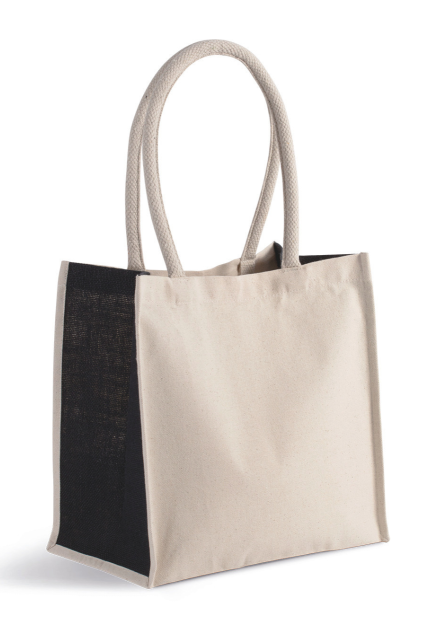 KIMOOD KI0255 PLATNENA TORBA OD PAMUKA / JUTE - 17 L