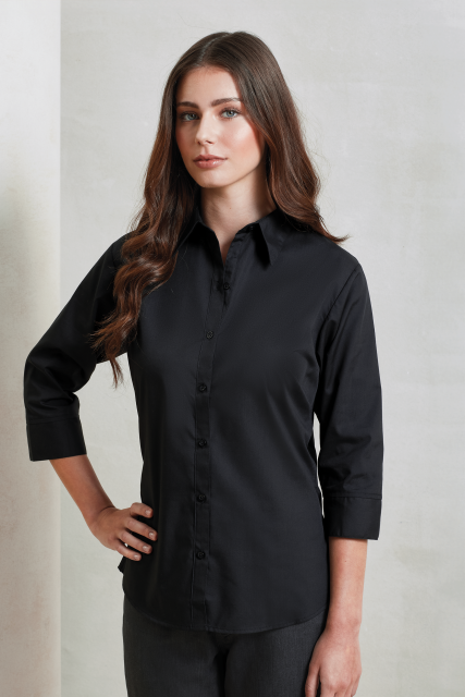 PREMIER PR305 ŽENSKA POPLIN BLUZA 3/4 RUKAVA
