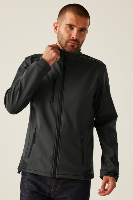 REGATTA RETRA651 SANDSTORM - RIPSTOP SOFTSHELL JAKNA