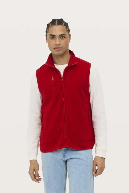 SOL'S SO51000 SOL'S NORWAY - UNISEX FLIS KARDIGAN BEZ RUKAVA